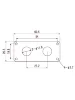 Роз'єм-планка Paxphil HJ006 Double Jack Plate (Gold)