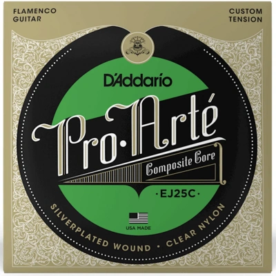 D&#039;Addario EJ25C Pro-Arte Composite Flamenco Clear Nylon