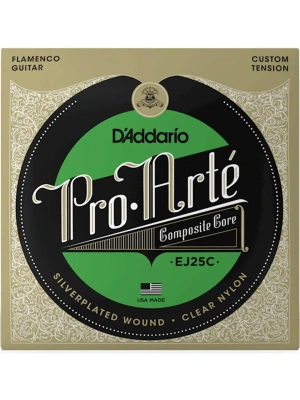 D'Addario EJ25C Pro-Arte Composite Flamenco Clear Nylon