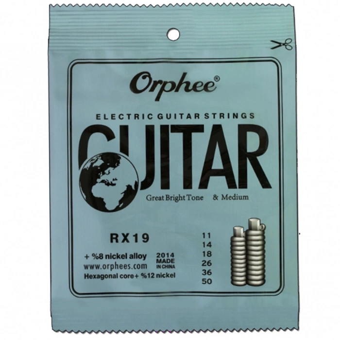 Струни Струни Orphee RX19 Nickel Alloy Medium 11-50