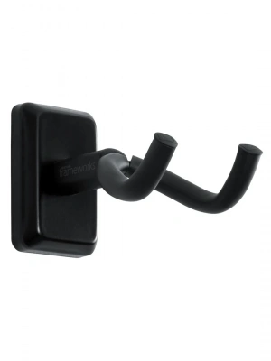 Gator Frameworks GFW-GTR-HNGRBLK Black Wall Mount Guitar Hanger