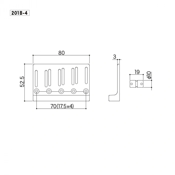 Бридж Бридж Gotoh 201B-4 (C)