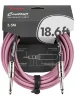 Інструментальний кабель Fender Cable Contour Series 18.6' Burgundy Mist