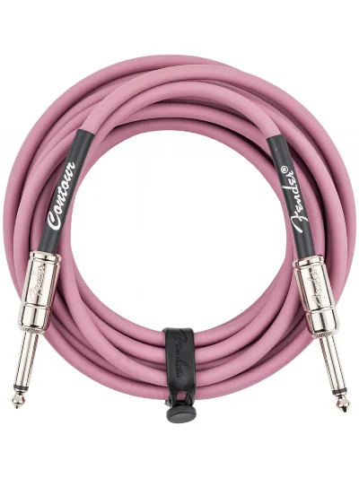 Інструментальний кабель Fender Cable Contour Series 18.6' Burgundy Mist