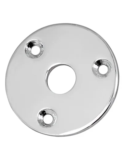 Роз'єм-планка Paxphil HJ008 Round Jack Plate (Chrome)