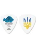 Медіатор Dunlop Tortex Wedge Custom UKR 1.00