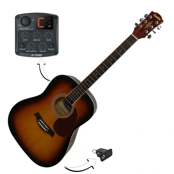Електро-акустична гітара Equites EQ WKLE-01 BS 41