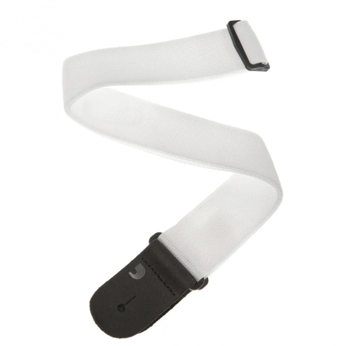 Ремінь для гітари Ремінь для гітари D'Addario PWS108 Polypro Guitar Strap (White)