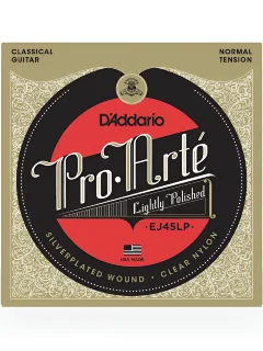 D'Addario EJ45LP Pro-Arte Lightly Polished Normal Tension