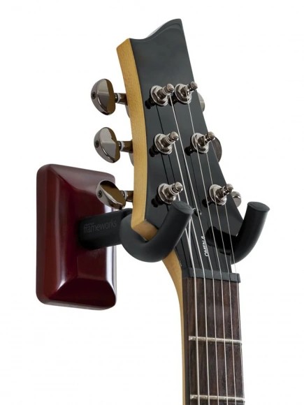 Держатель Gator Frameworks GFW-GTR-HNGRCHR Cherry Wall Mount Guitar Hanger Держатель Gator Frameworks GFW-GTR-HNGRCHR Cherry Wall Mount Guitar Hanger