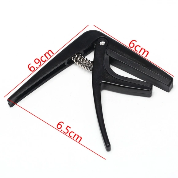 Каподастр Overtone UKE Capo black Каподастр Overtone UKE Capo black