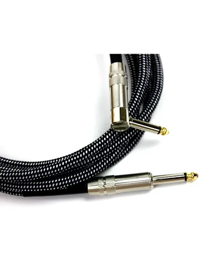 Інструментальний кабель Klotz 59 Vintage Pro Guitar Cable Angled 3 m