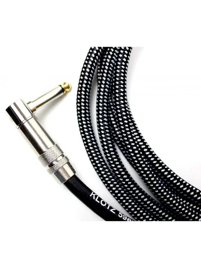 Інструментальний кабель Klotz 59 Vintage Pro Guitar Cable Angled 3 m