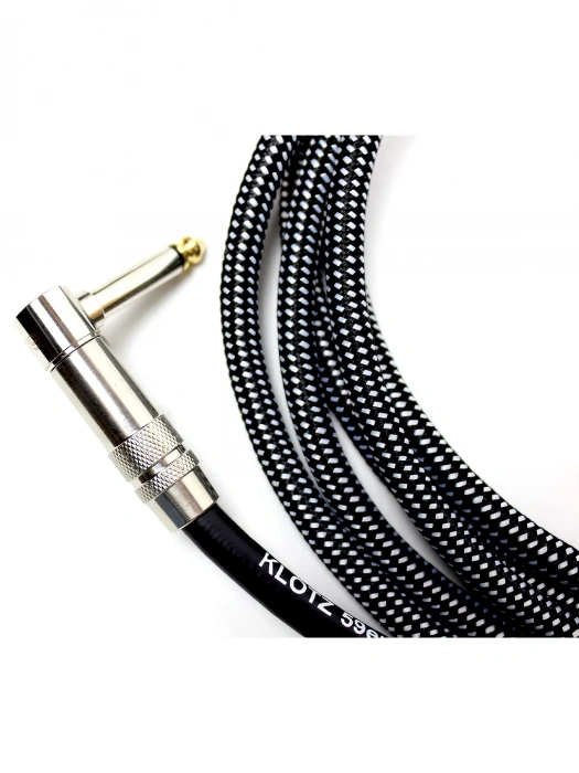 Klotz 59 Vintage Pro Guitar Cable Angled 3 m