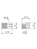 Ручка для потенціометра Paxphil NC001 Dual Type Control Knob (Chrome)