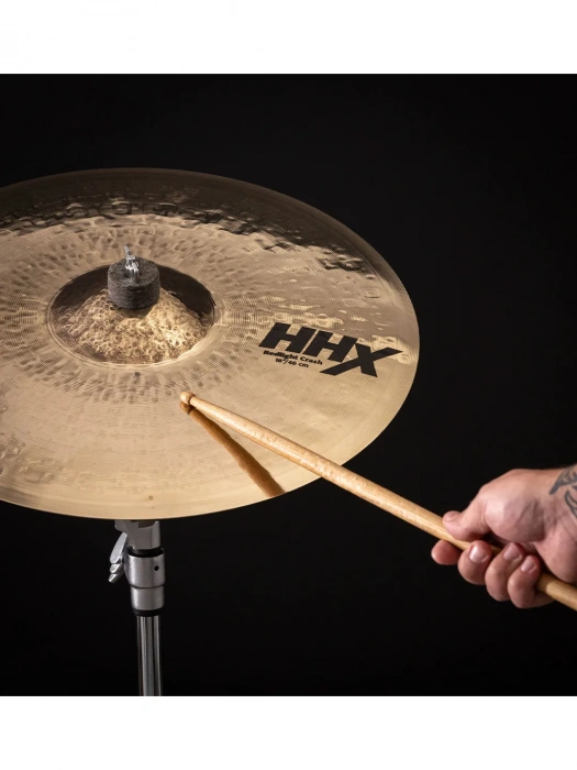 Тарілка для ударних Тарілка для ударних Sabian 18” HHX Redlight Crash (11806XTSRLB)